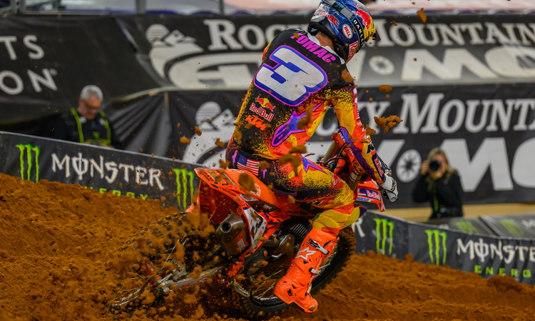 Les whoops du SX d'Arlington au ralenti (450)