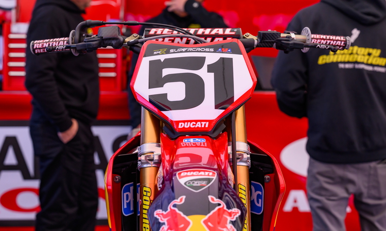 La Ducati n°51 de Justin Barcia est de retour