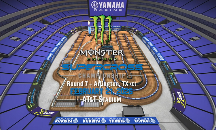 La piste virtuelle du SX d'Arlington