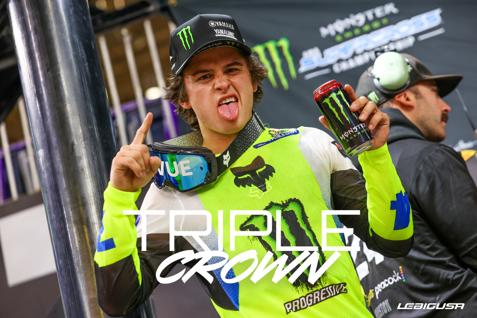 Deegan plie le "Triple Crown" sans ménagement