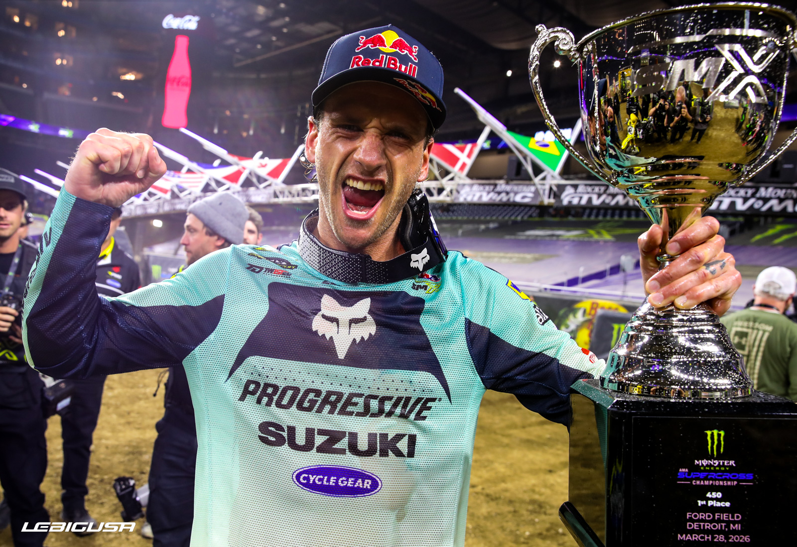 Ken Roczen relance la partie à Detroit