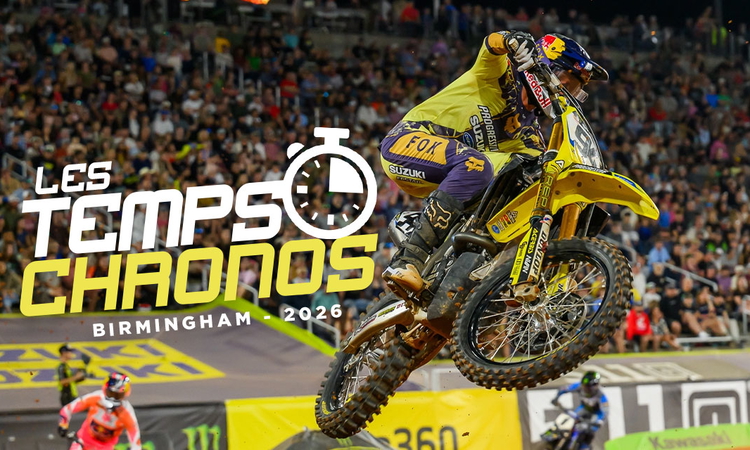 Les temps chronos du SX de Birmingham