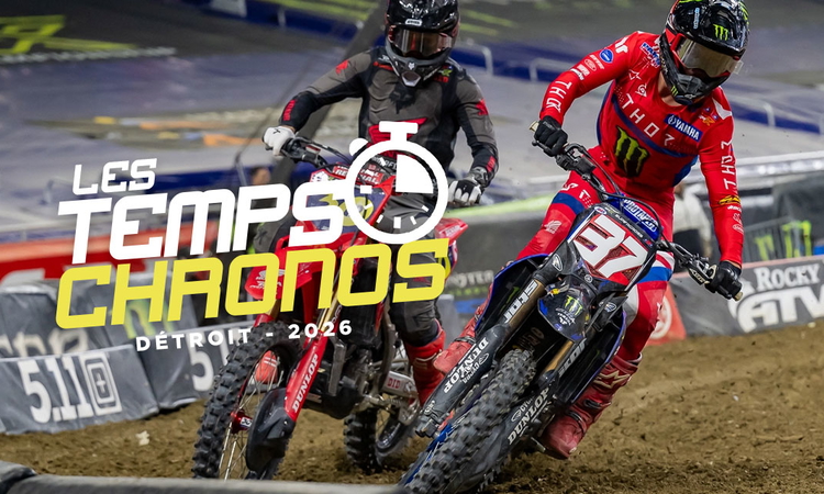Les temps chronos du SX de Détroit