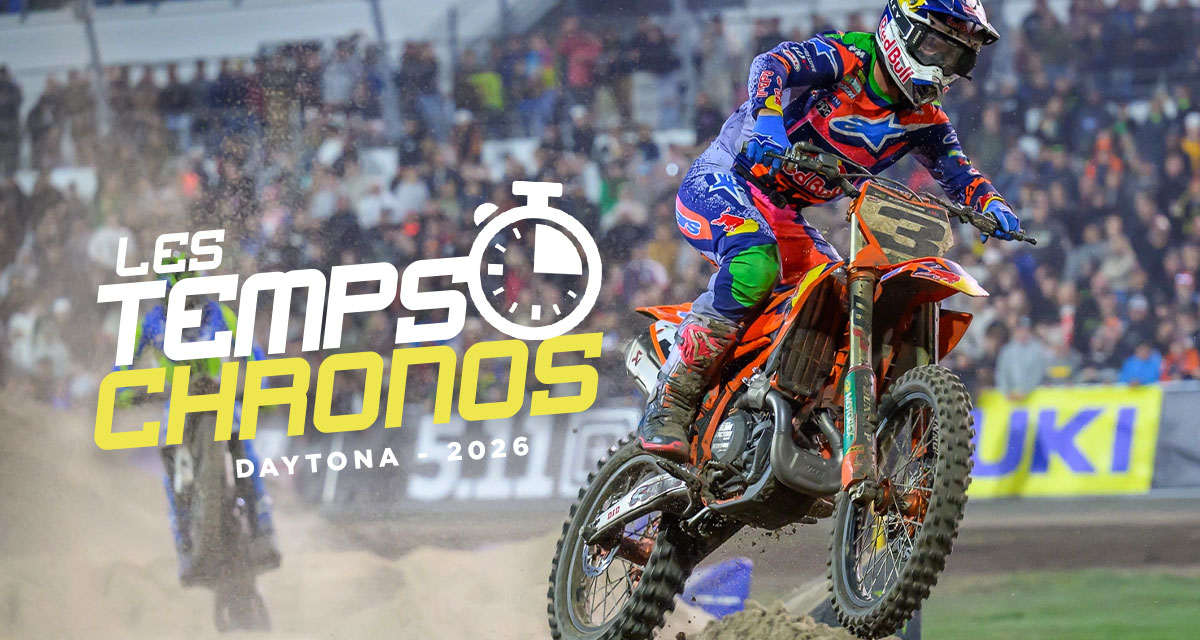 Les temps chronos du SX de Daytona