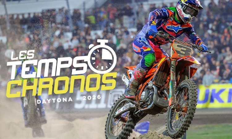Les temps chronos du SX de Daytona