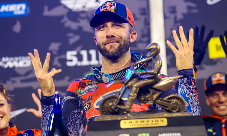 Daytona : Jamais 7 sans 8 pour Eli Tomac