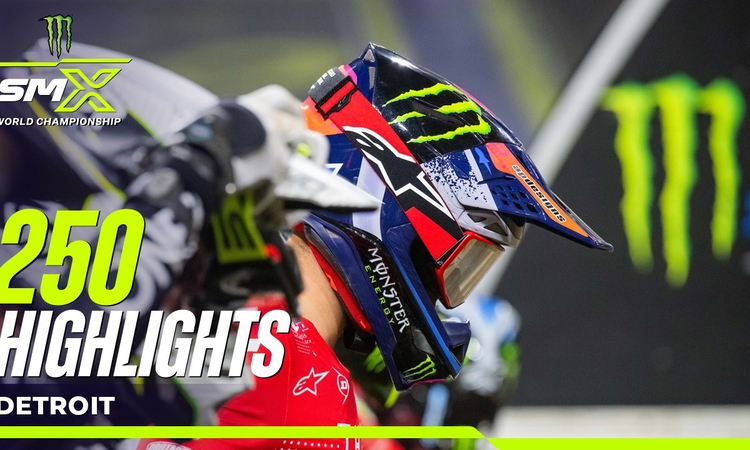 SX de Détroit : résumés vidéos (250 et 450)