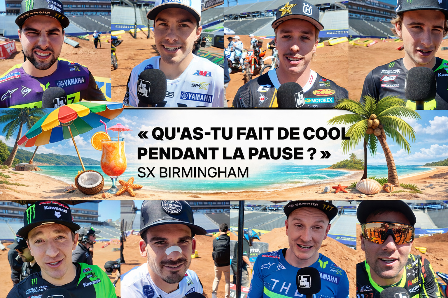 "Qu'as-tu fait de cool pendant la pause ?"