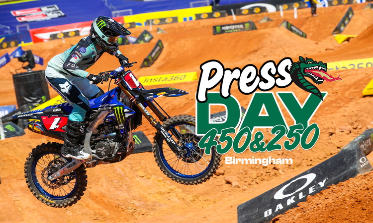 Vidéo 250/450 : Press Day SX Birmingham