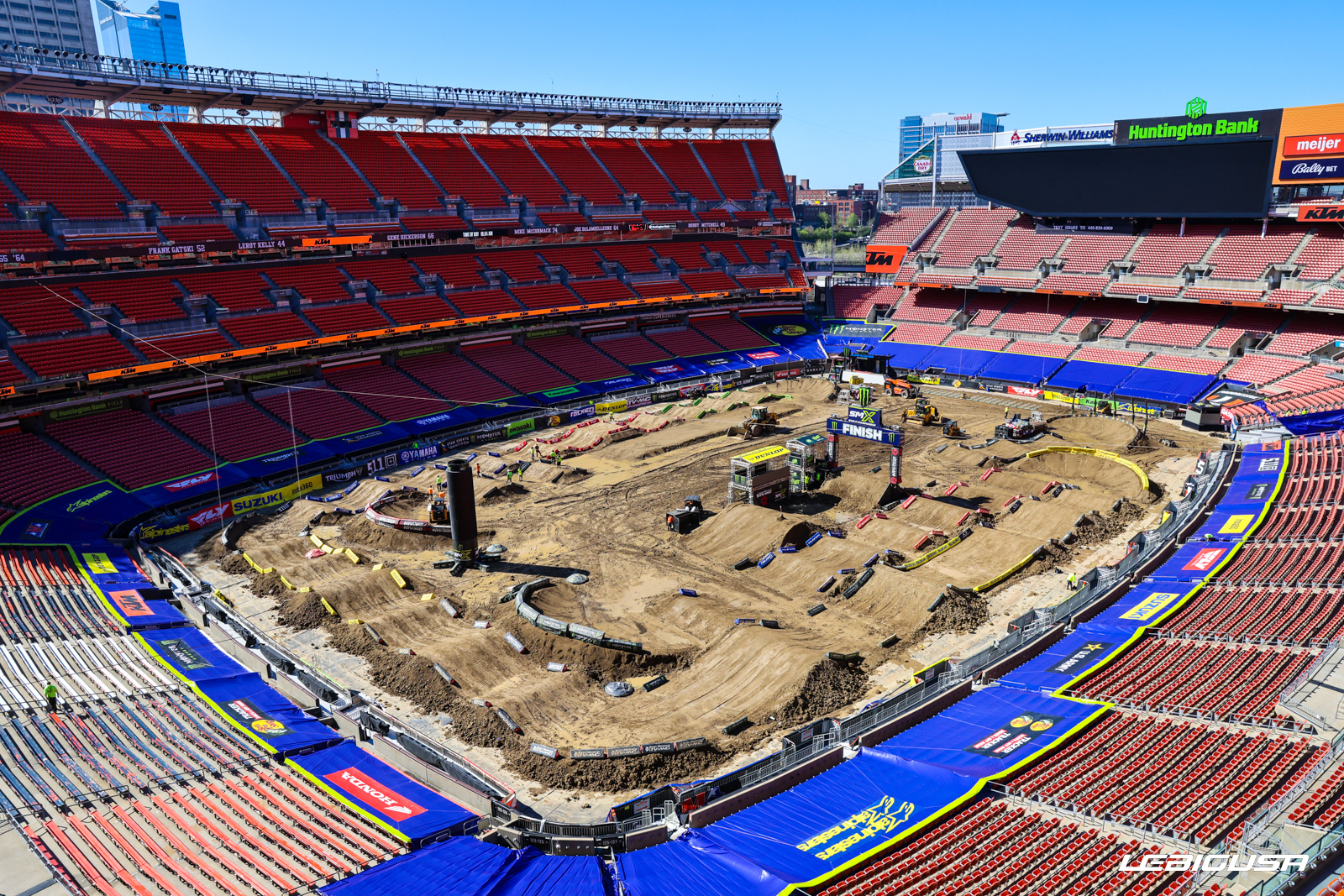 Vendredi : Huntington Bank Field de Cleveland