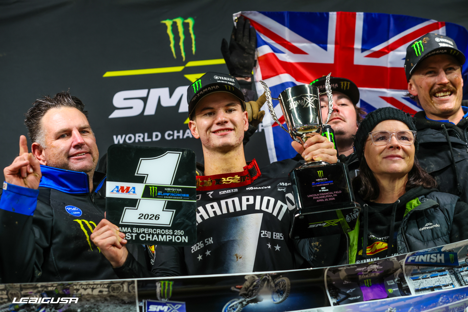 Cole Davies est Champion SX 250 côte Est 2026