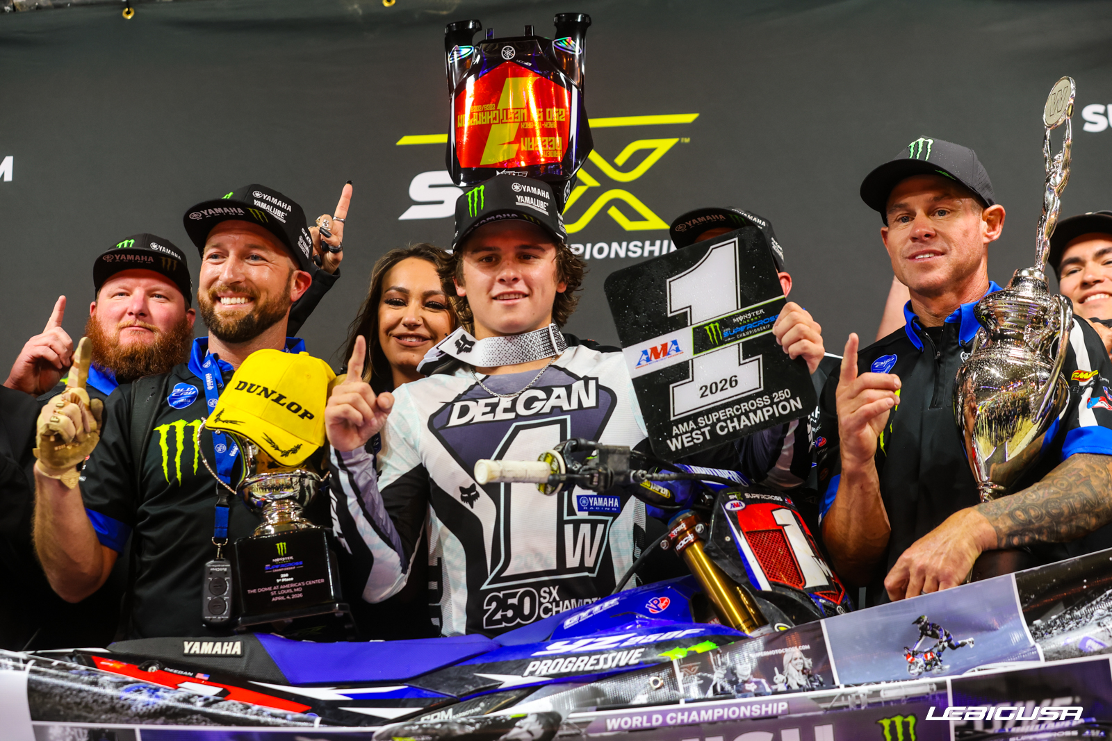 Haiden Deegan est Champion SX 250 Ouest 2026