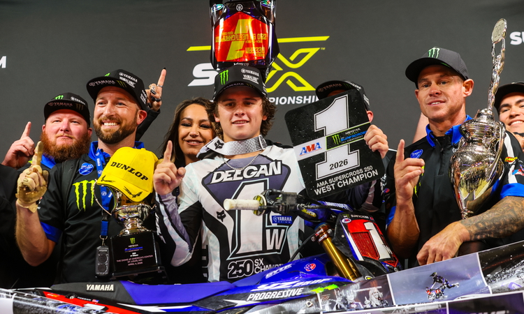 Haiden Deegan est Champion SX 250 Ouest 2026