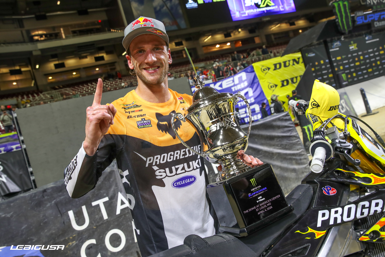 Roczen déroule, le titre SX 450 en équilibre