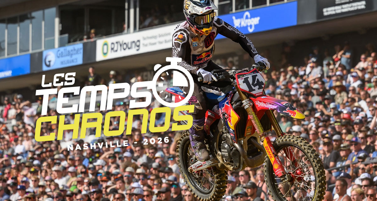 Les temps chronos du SX de Nashville