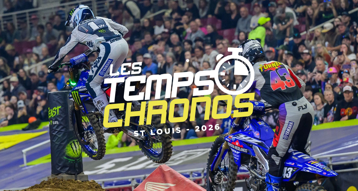 Les temps chronos du SX de St Louis