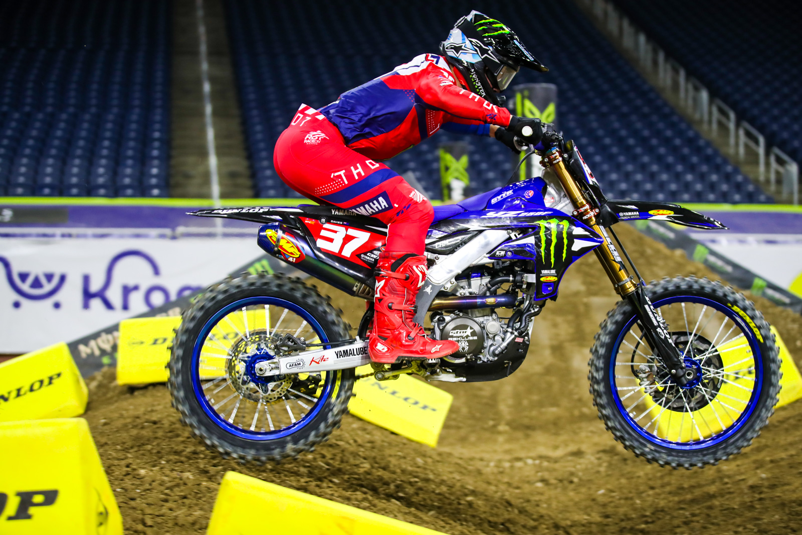Les whoops du SX de Détroit au ralenti