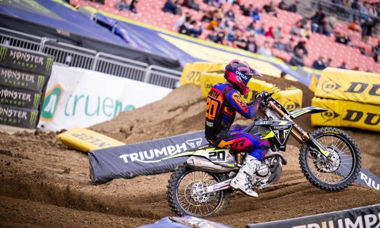 Jordon Smith 14ème au retour du SX à Cleveland