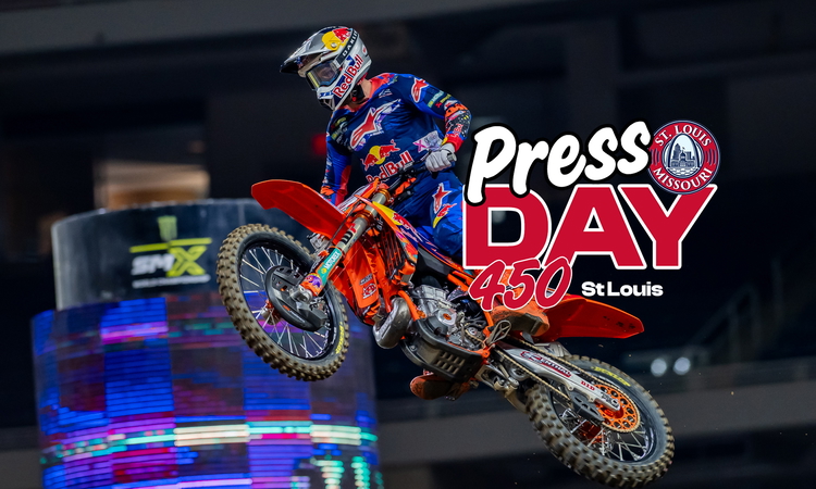 Vidéo 450 : Press Day SX St Louis