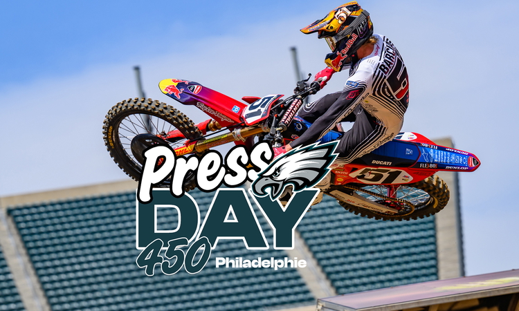 Vidéo 450 : Press Day SX Philadelphie