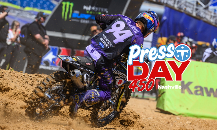 Vidéo 450 : Press Day SX Nashville