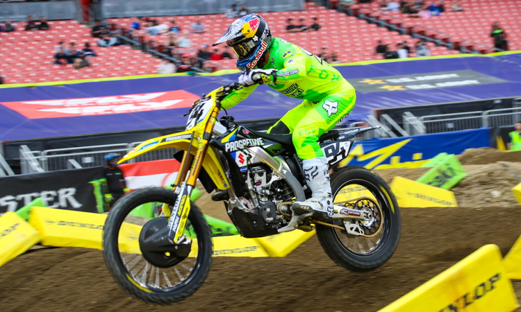 Le SX de Cleveland au ralenti