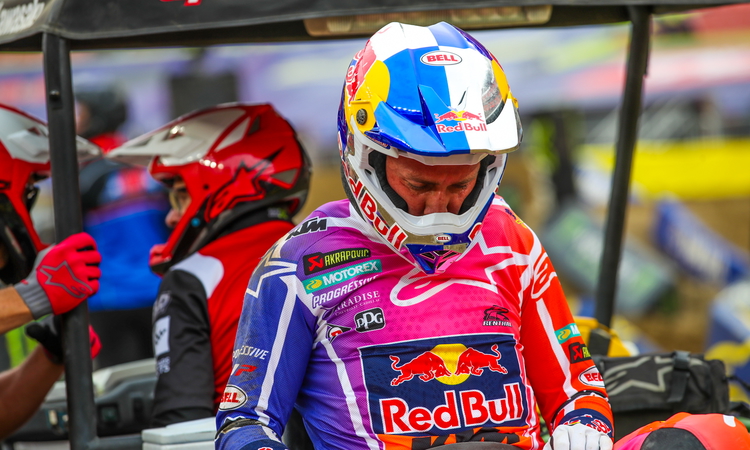 Eli Tomac blessé à la hanche (SX Cleveland)