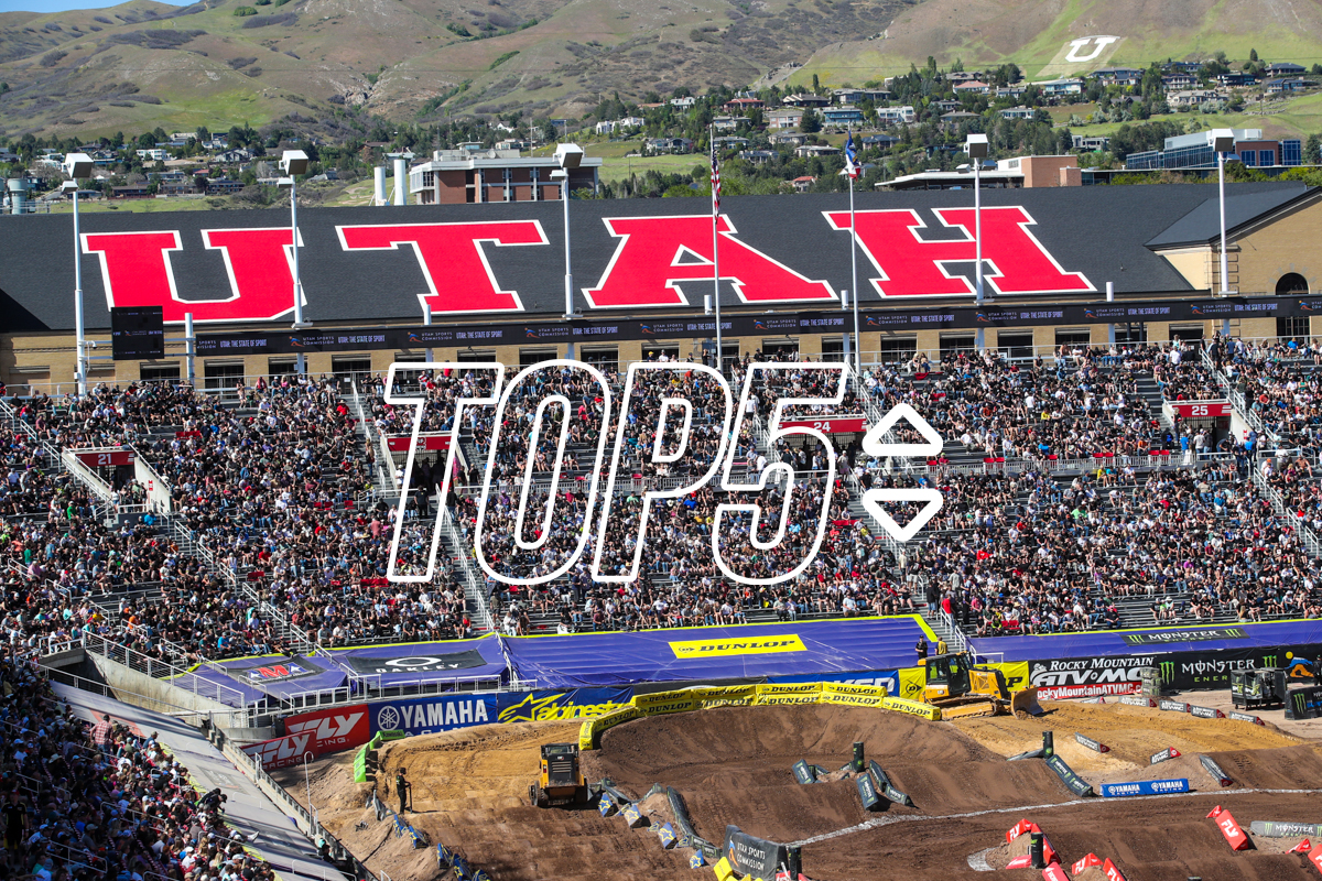« Hauts et bas » : le Top 5 du SX de Salt Lake City