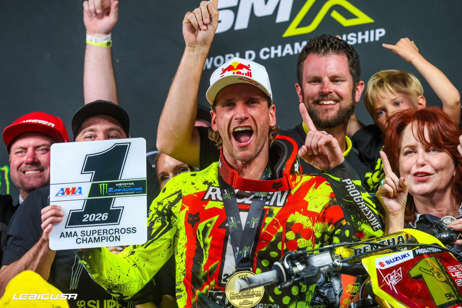 Ken Roczen est Champion 2026 SX US 450
