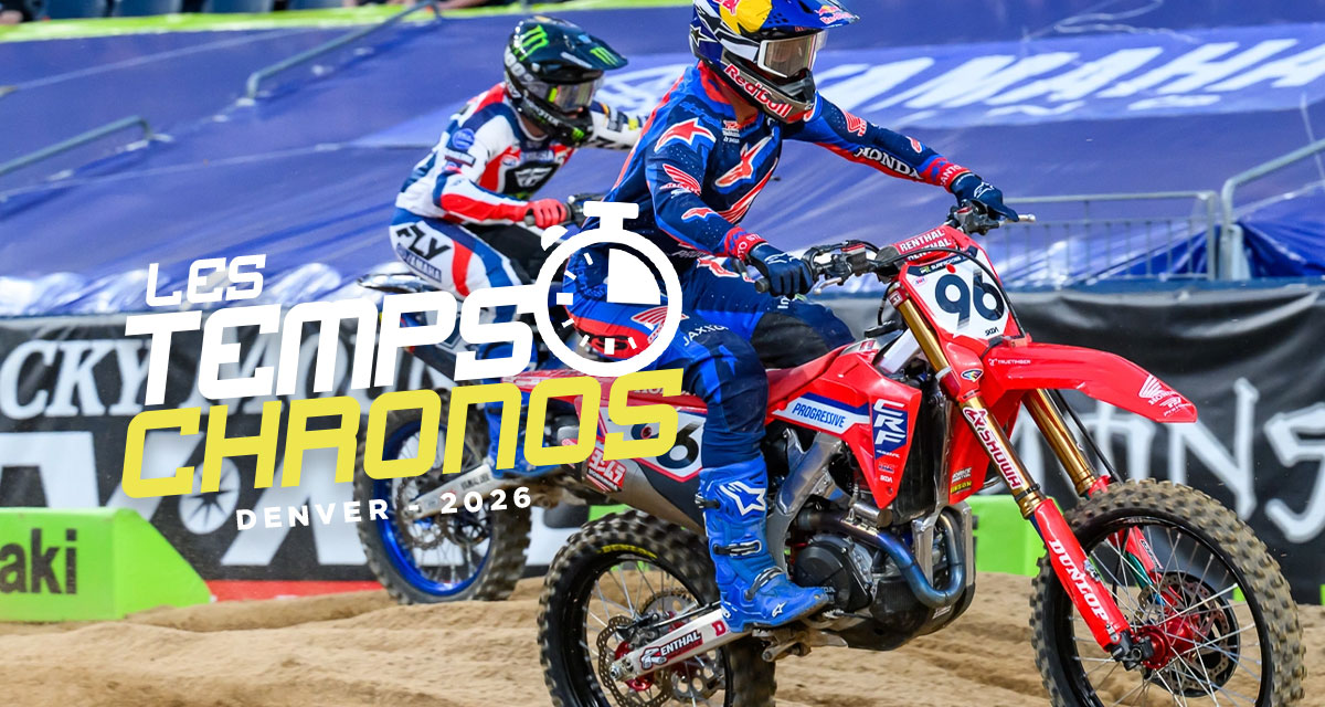 Les temps chronos du SX de Denver