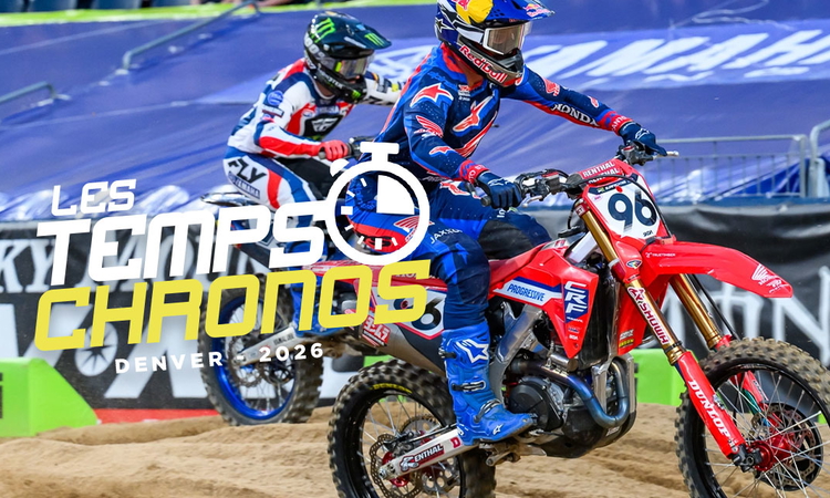 Les temps chronos du SX de Denver