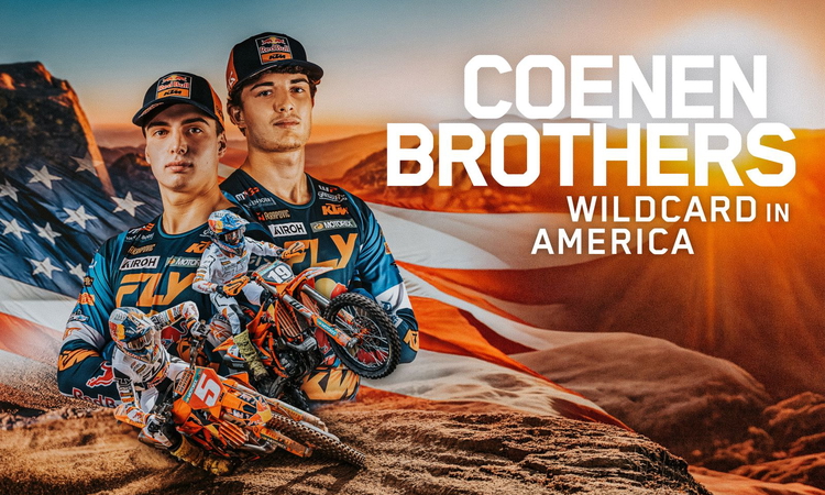 Les Coenen débarquent en Pro Motocross cet été