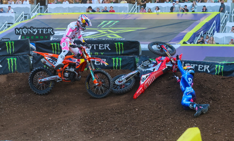 Le moment où la finale 450 de Salt Lake bascule...