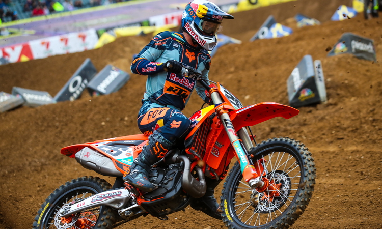 Le SX de Philadelphie au ralenti (sur table)