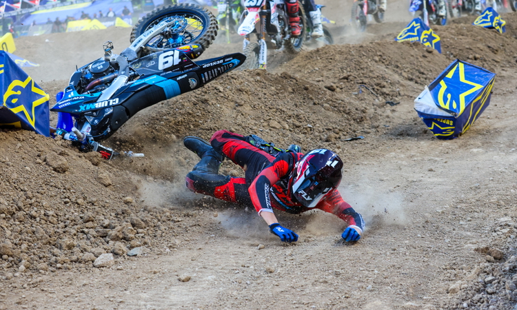 La chute de Max Vohland (finale 250 Denver)