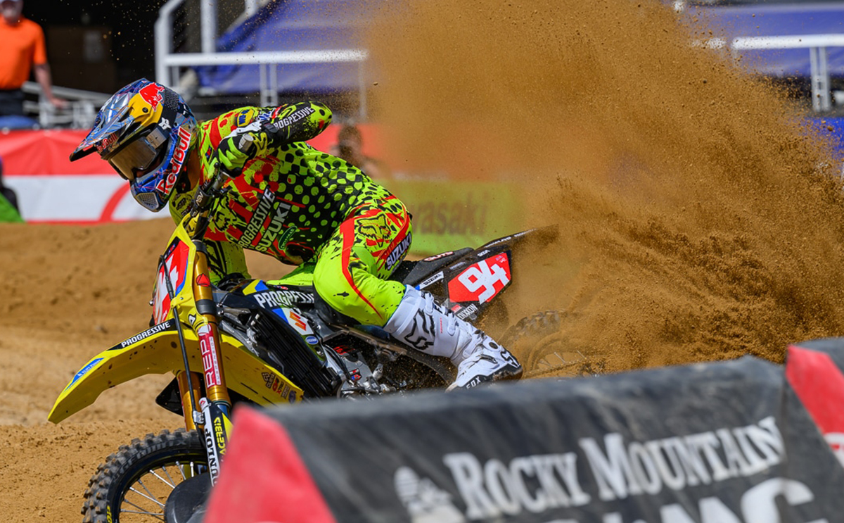 Le SX de Salt Lake City au ralenti (sable)
