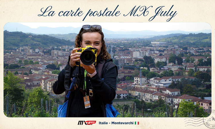 Italie (Montevarchi) : La carte postale d’MX July