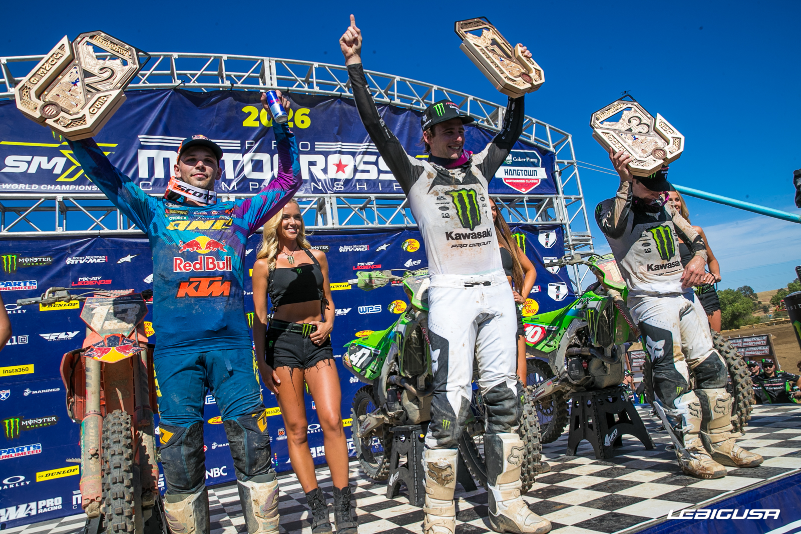 Austin Forkner Wins Motorcycle Racing Competition