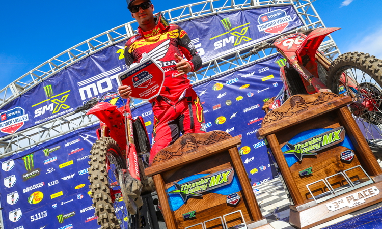 Jett Lawrence emboite le pas à Thunder Valley