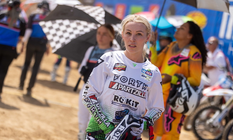 La 1ère épreuve WMX avec Taylah McCutcheon