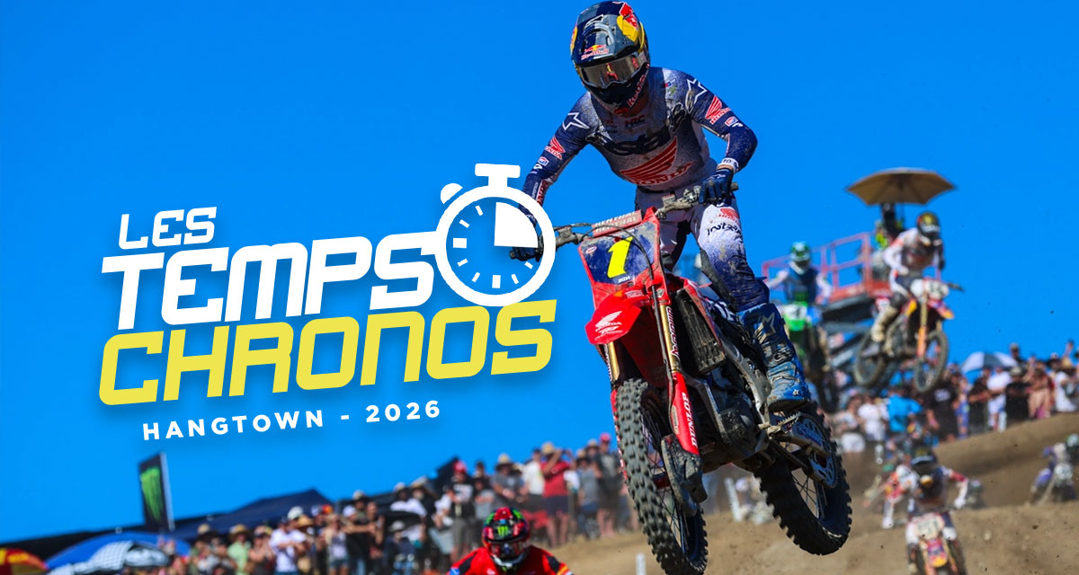 Les temps chronos du MX d'Hangtown