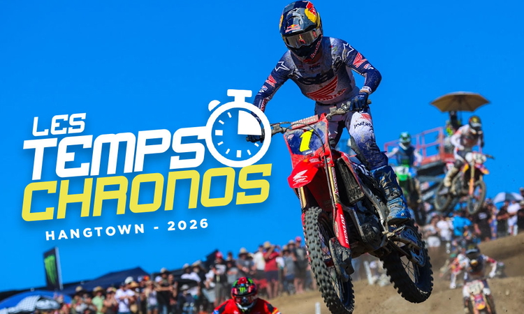 Les temps chronos du MX d'Hangtown