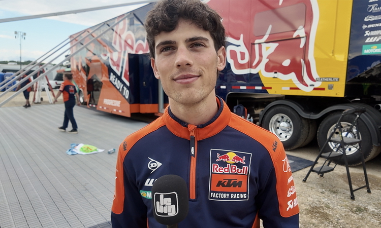 Jorge Prado :"Je ne sentais plus trop la piste"