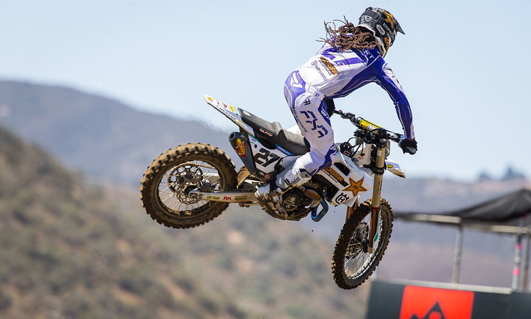 L'équipe Husqvarna à Fox Raceway