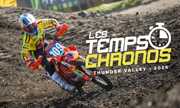 Les temps chronos du MX de Thunder Valley