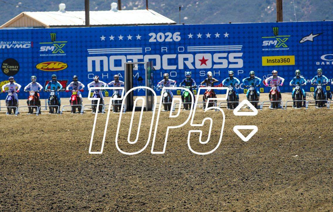 « Hauts et bas » : le Top 5 du MX de Fox Raceway