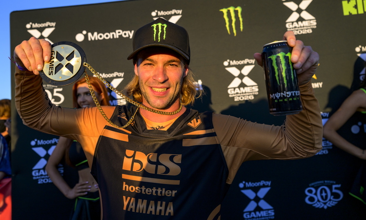 Julien Vanstippen en or aux X Games (Best Whip)