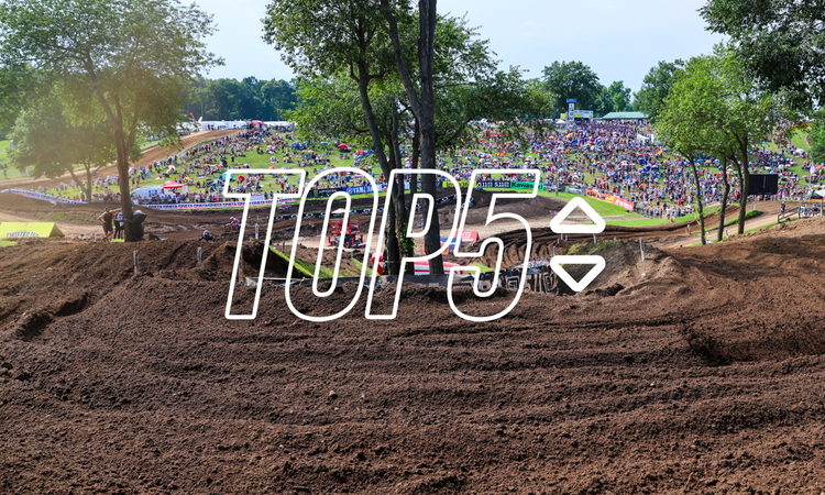 « Hauts et bas » : le Top 5 du MX de RedBud