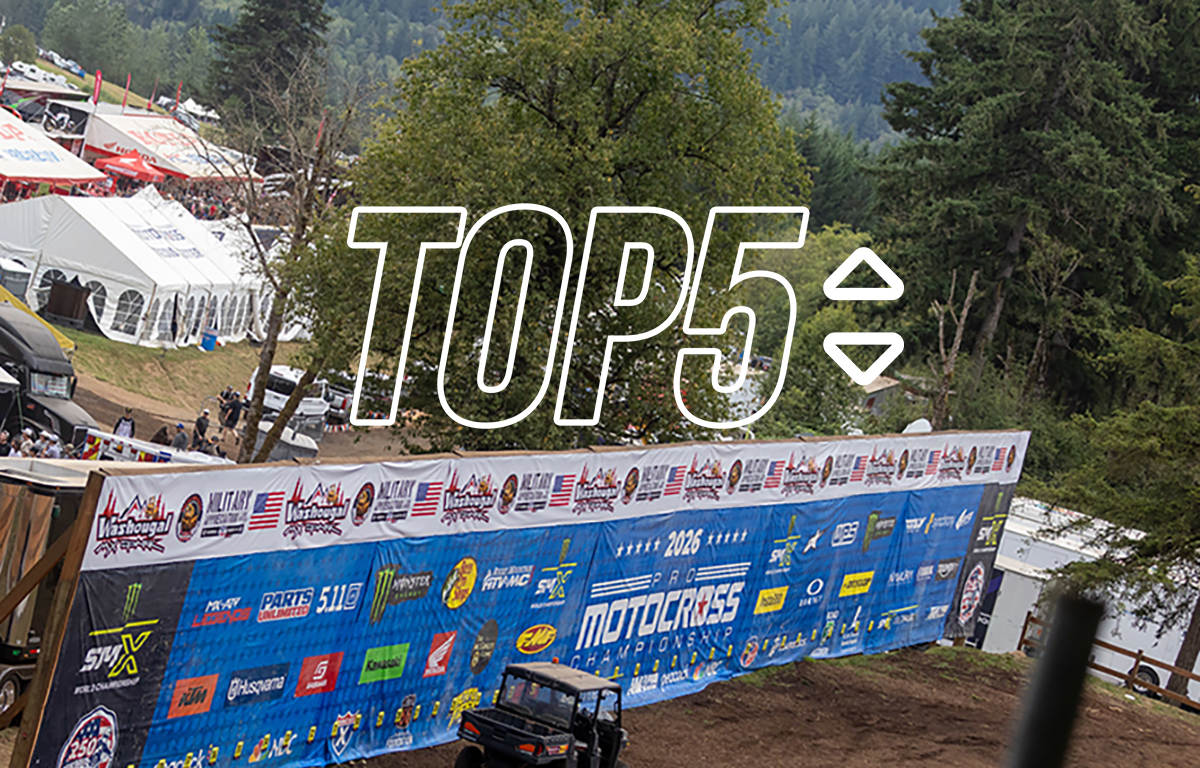 « Hauts et bas » : le Top 5 du MX de Washougal
