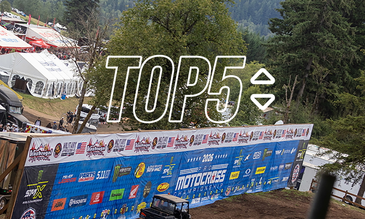 « Hauts et bas » : le Top 5 du MX de Washougal